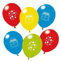 Herlitz Léggömb 23cm-es 6db/csomag HERLITZ szülinapi motívumos (40011516)