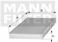 Mann-filter Filtru, aer habitaclu MANN-FILTER CUK 24 026 (CUK 24 026)