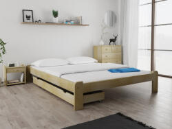  Pat ADA 140x200 cm, pin Saltele: Cu saltele Somnia 18 cm, Somiera pat: Cu lamele drepte