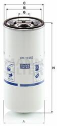 Mann-filter filtru combustibil MANN-FILTER WK 11 052 - automobilus - 159,47 RON