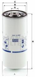 Mann-filter filtru combustibil MANN-FILTER WK 11 052 (WK 11 052) - automobilus