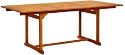 vidaXL Masă de grădină, (150-200)x100x75 cm, lemn masiv de acacia (316564)