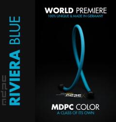 MDPC-X Sleeving MDPC-X Sleeve SATA, Riviera Blue UV, lungime 1m, SL-SA-RB