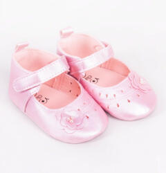  Yo! Bébi Kocsicipő 3-9 hó virágos rózsaszín