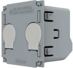 LIVOLO Modul intrerupator tactil dublu cap scara cruce wireless RF Livolo Serie Noua (VL-FC2SR-2G)