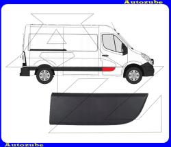 RENAULT MASTER 3 2010.04-2019.08 Ajtódíszléc jobb első, fekete P60N10022