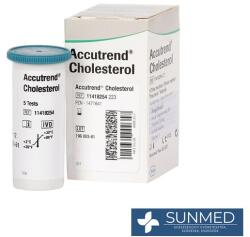  Accutrend Cholesterol koleszterin tesztcsík (5 db) (SUN475)