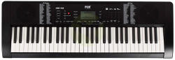 Fox Orga electronica 168 BK Fox, 12 W, 61 clape, 128 sunete, jack microfon 3.5 mm, USB, Negru (FOX 168 BK)