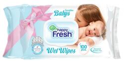 Ultra Compact Happy Fresh Sensitive 100db nedves baba törlőkendő