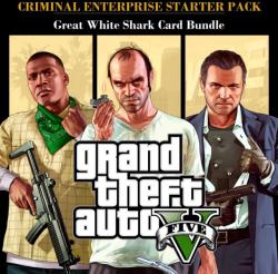 Rockstar Games Grand Theft Auto V Criminal Enterprise Starter Pack + White Shark Card (PC)