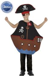 Atosa Costum nava pirat - 5 - 7 ani / 128 cm Costum bal mascat copii