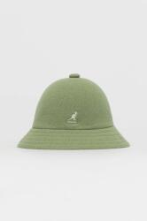 Kangol Pălărie culoarea verde, de lână 99KK-CAD02J_77X