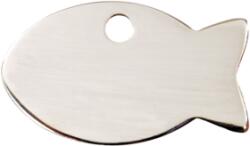 Red Dingo Rozsdamentes acél biléta hal forma