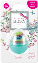 Lukky Lukky: Balsam de buze cu parfum de vanilie - turcoaz (T11938)
