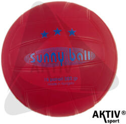 AktivSport Sunny Ball strandlabda 15 cm piros (104500096)