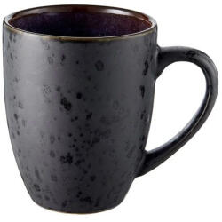 Bitz Ceașcă de ceai 300 ml, negru/albastru închis, gresie, Bitz (821181)