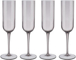 Blomus Pahar pentru șampanie FUUM, set de 4 buc, 210 ml, sticlă maro, Blomus (63944)