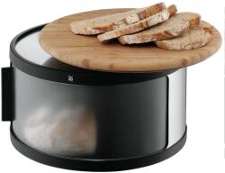 WMF Coș pentru pâine de 32 cm, rotund, cu capac din lemn/tocător, WMF (634456030)