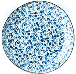 Made in Japan Farfurie pentru aperitive BLUE DAISY 23 cm, MIJ (C2793)