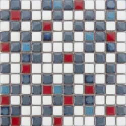 Premium Mosaic Kerámia mozaik Premium Mosaic kék 30x30 cm fényes MOSS23MIX1 (MOSS23MIX1)