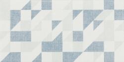 Rako Dekor Rako Tess textil kék 20x40 cm matt/fényes WADMB455.1 (WADMB455.1)