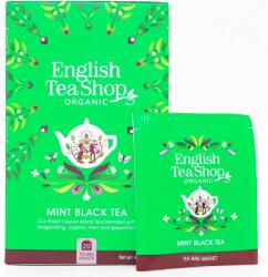 English Tea Shop Fekete bio tea mentával 20 filter