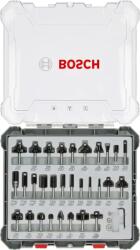 Bosch Set de freze de profilat canturi, 30 buc, mixte, tijă 8 mm (2607017475) Set capete bit, chei tubulare