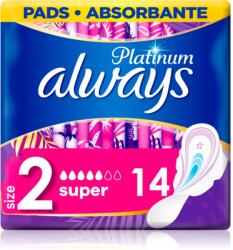 Always Platinum Super Size 2 absorbante 14 buc - notino