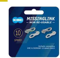 KMC Lánc KMC MISSINGLINK patentszem 1, 1/128" 10 speed CL559S - kerekparabc