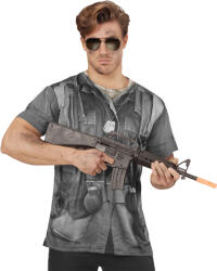Widmann Costum soldat tricou imprimeu 3d - xl marimea xl Costum bal mascat copii