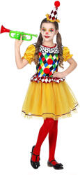 Widmann Costum clown fetita premium - 4 - 5 ani / 116cm Costum bal mascat copii
