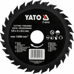 TOYA Диск за циркуляр yato, Ф 125 х 22.5 мм (59161)