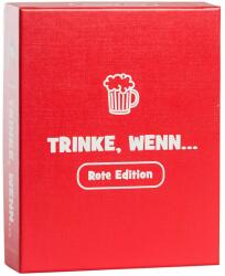 Spielehelden Trinke wenn. . . Rote Edition Joc de băut 100+ întrebări Număr de jucători: 2+ Vârstă: de la 18 ani în sus (5F09MNCK8G) (5F09MNCK8G)