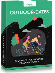 Spielehelden Outdoor Dates Cărți de joc pentru cupluri 55 de idei de exprimarea a dragostei Cadou de nuntă (NALARA-05) (NALARA-05) - electronic-star