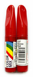 Color Mix autós javítófesték Rosso vörös (Rosso Red) 12, 5ml ecsetes karceltávolító, modellezéshez is