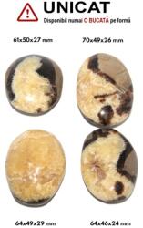 Palm Stone Septaria - Piatra Dragonului Druzy Natural - 61-70 x 46-50 x 24-29 mm - (XXL) - 1 Buc