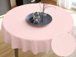 Goldea față de masă teflonată - roz tigrat - rotundă Ø 110 cm Fata de masa