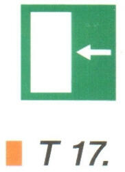  Vészkijárat balra t 17 (t17)