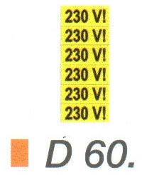 230 V! D60 (d60)