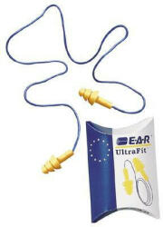 3M E. A. R E. A. R. Ultrafit zsinóros füldugó, lamellás (SNR 32dB) 30114-es, szín: Sárga (3M_UF-01-000)