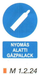 Nyomás alatti gázpalack m 1.2. 24 (m1224)