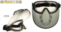 Lux Optical 60650, Stormlux, gumipántos, páramentes védőszemüveg arcvédővel 60650 (60650)