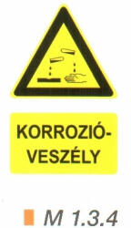  Vigyázat! Korrózióveszély m 1.3. 4 (m134)