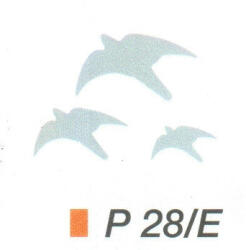 Repülö madarak ablak matrica P28/e (P28e)