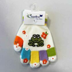Clodine italy Детски ръкавички Жабка, бели, 3-5 год