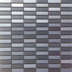 Premium Mosaic Mozaik Premium Mosaic fekete 30x30 cm matt/fényes MOS4815MIXBK (MOS4815MIXBK)
