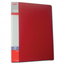 Daco Mapa plastic A4 cu 30 de folii Daco MP430R, Rosu (MP430R)