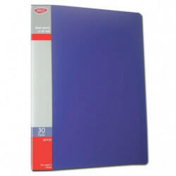 Daco Mapa plastic A4 cu 30 de folii Daco MP430A, Albastru (MP430A)