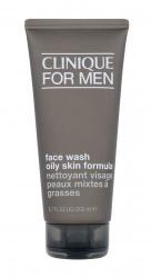 Clinique For Men Oil Control Face Wash gel demachiant 200 ml pentru bărbați