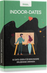 Spielehelden Indoor Dates kártyajáték pároknak 55 szerelemes randiötlet esküvői ajándék (NALARA-04) (NALARA-04)